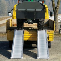 Schwerlast-Verladeschienen, ohne Rand